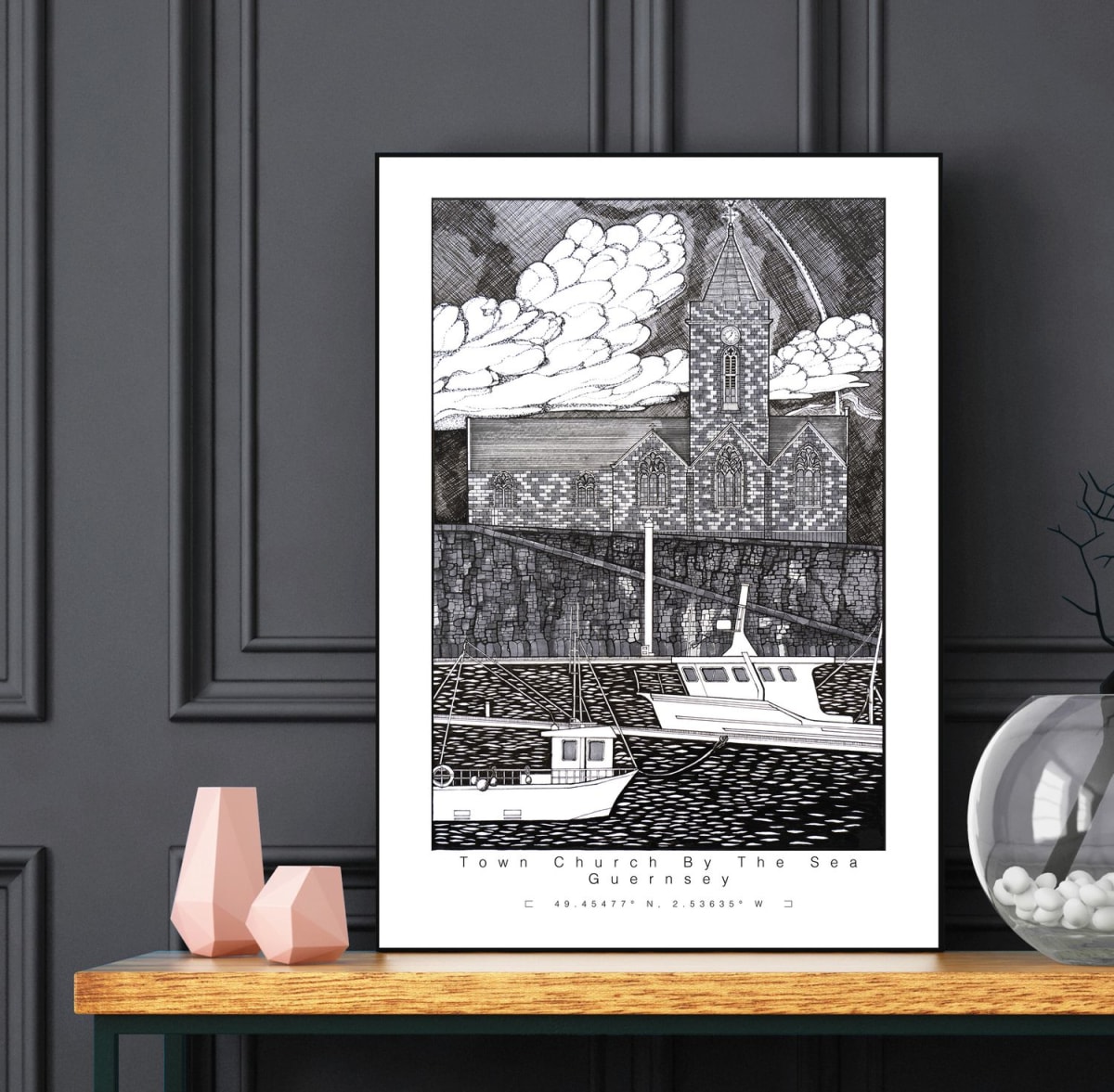 Guernsey | Town Church by the Sea | Open Edition