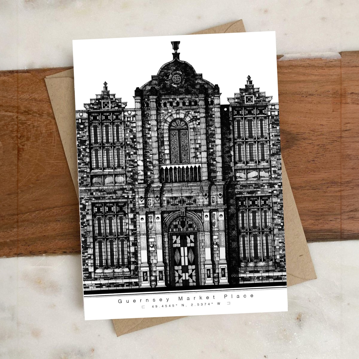 Guernsey | Market Place | Card