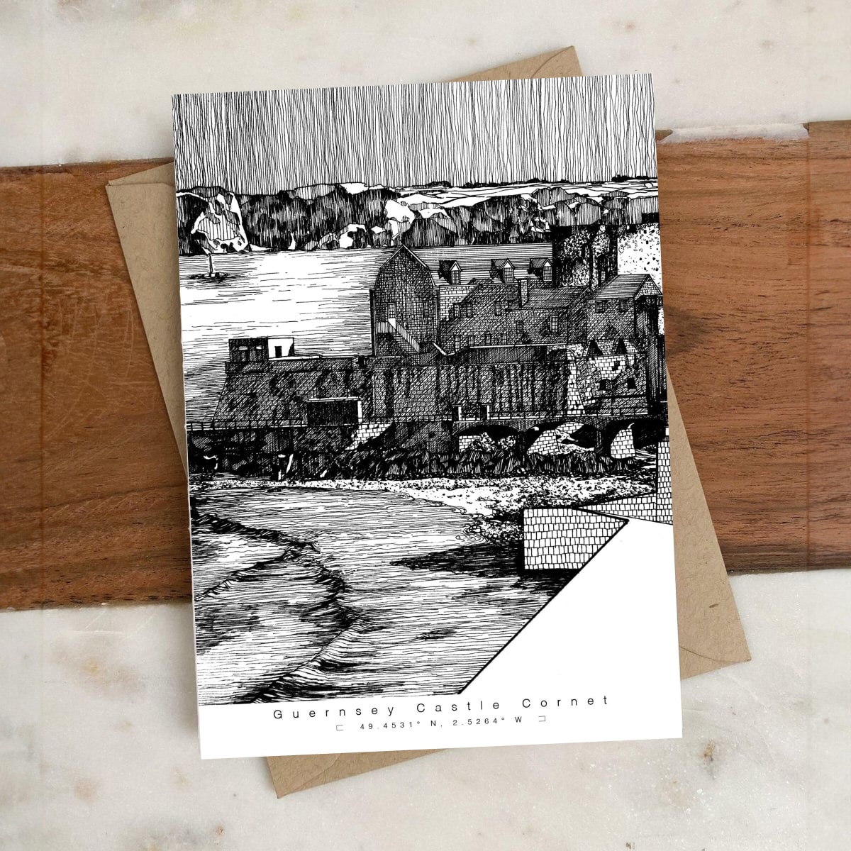 Guernsey | Castle Cornet & Sark | Card