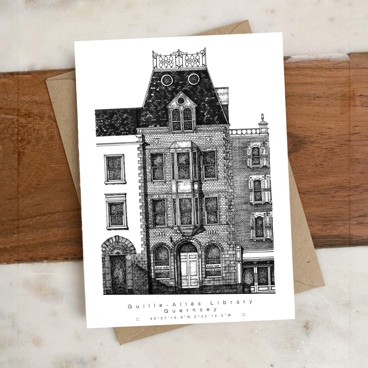 Guernsey | Guille-Allès Library | Card