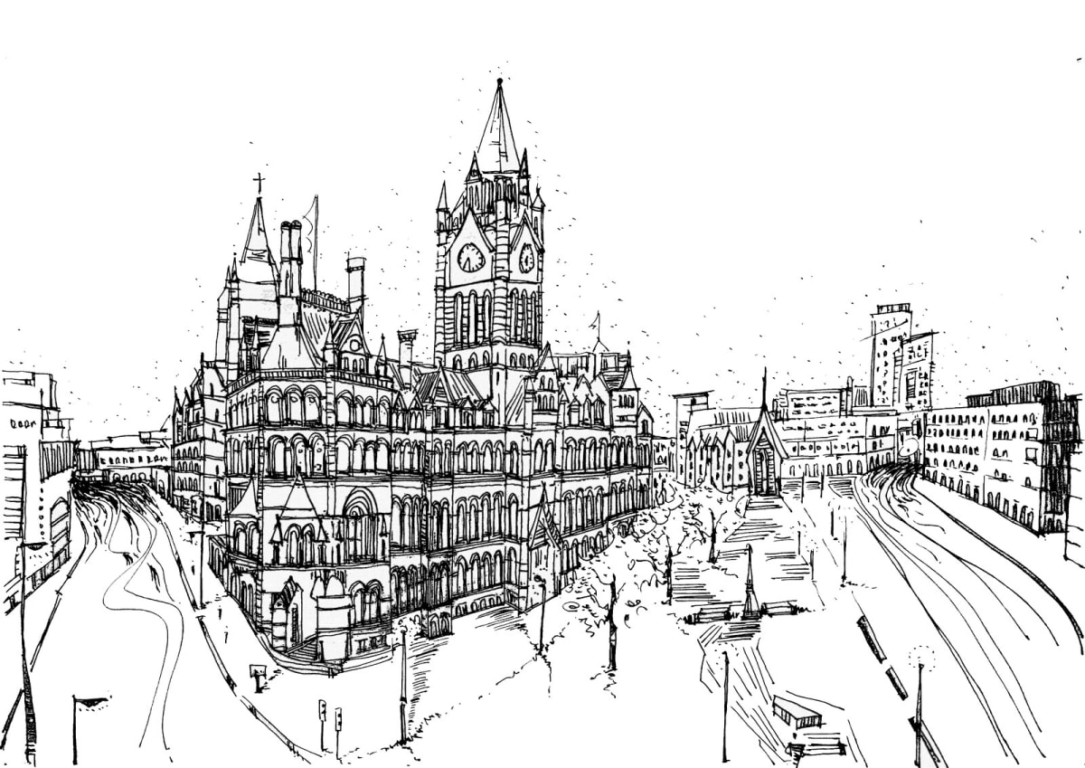 England | Manchester Town Hall | Original