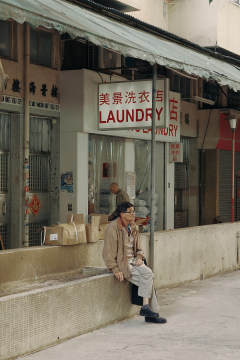 old man smoking