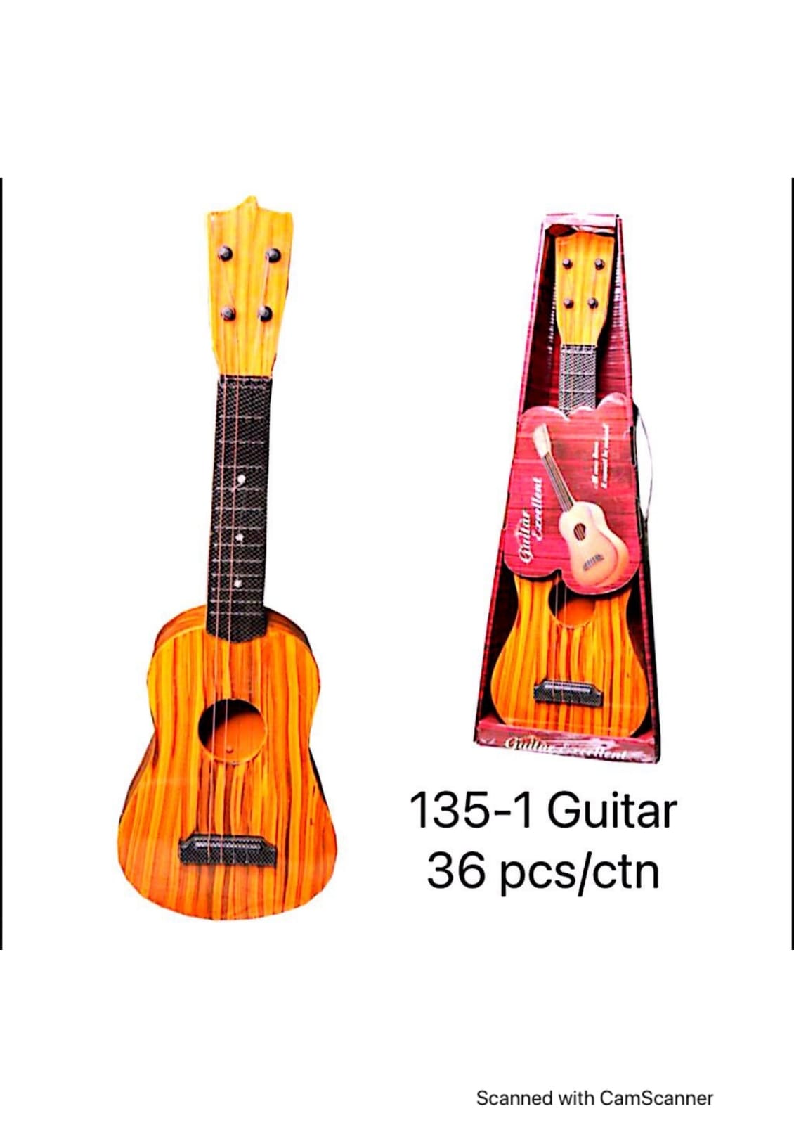 135-1 Wooden guitar