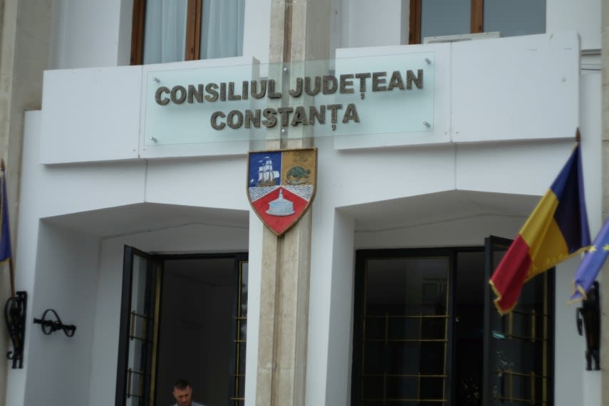 Sala Remus Opreanu din Palatul Administrativ Constanța în timpul ședinței CJC Sala Remus Opreanu din Palatul Administrativ Constanța în timpul ședinței CJC