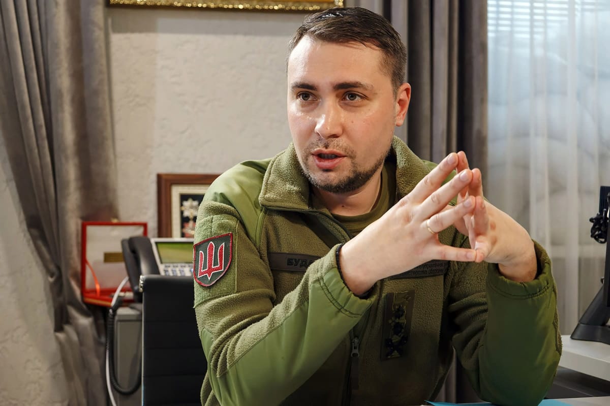 Generalul Kirilo Budanov în uniformă, discurs despre negocieri de pace