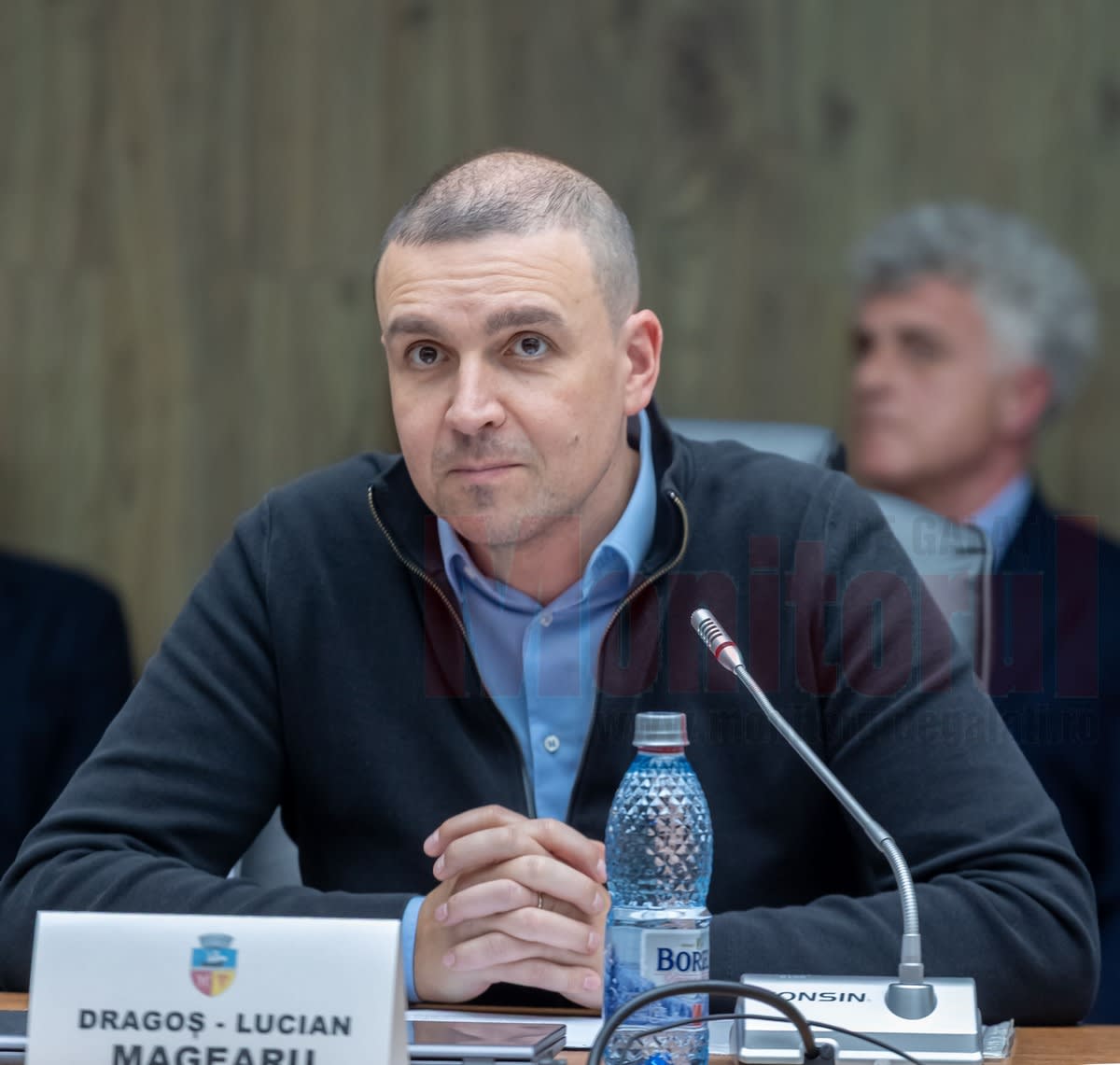 Consilier PSD în ședință la Galați, discuție oficială