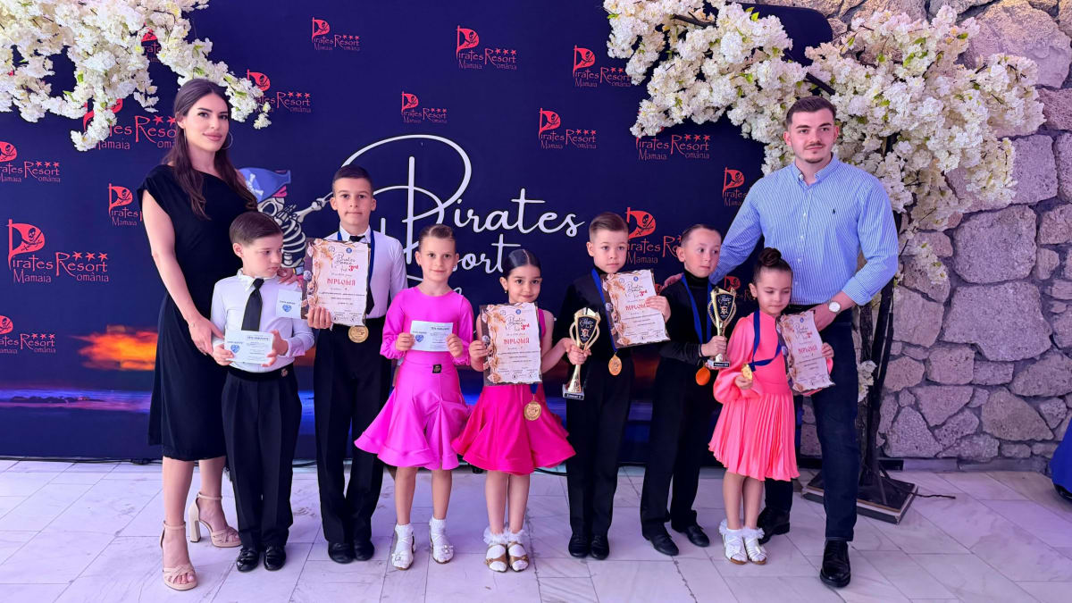 Dansatori de la Jolie Dance Galați pe podium la Pirates Dance Fest