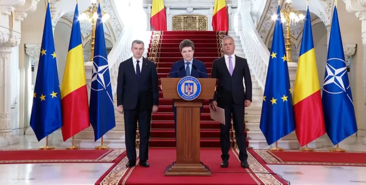 Nicușor Dan anunță numirea lui Adrian Veștea ca prim-ministru Nicușor Dan anunță numirea lui Adrian Veștea ca prim-ministru