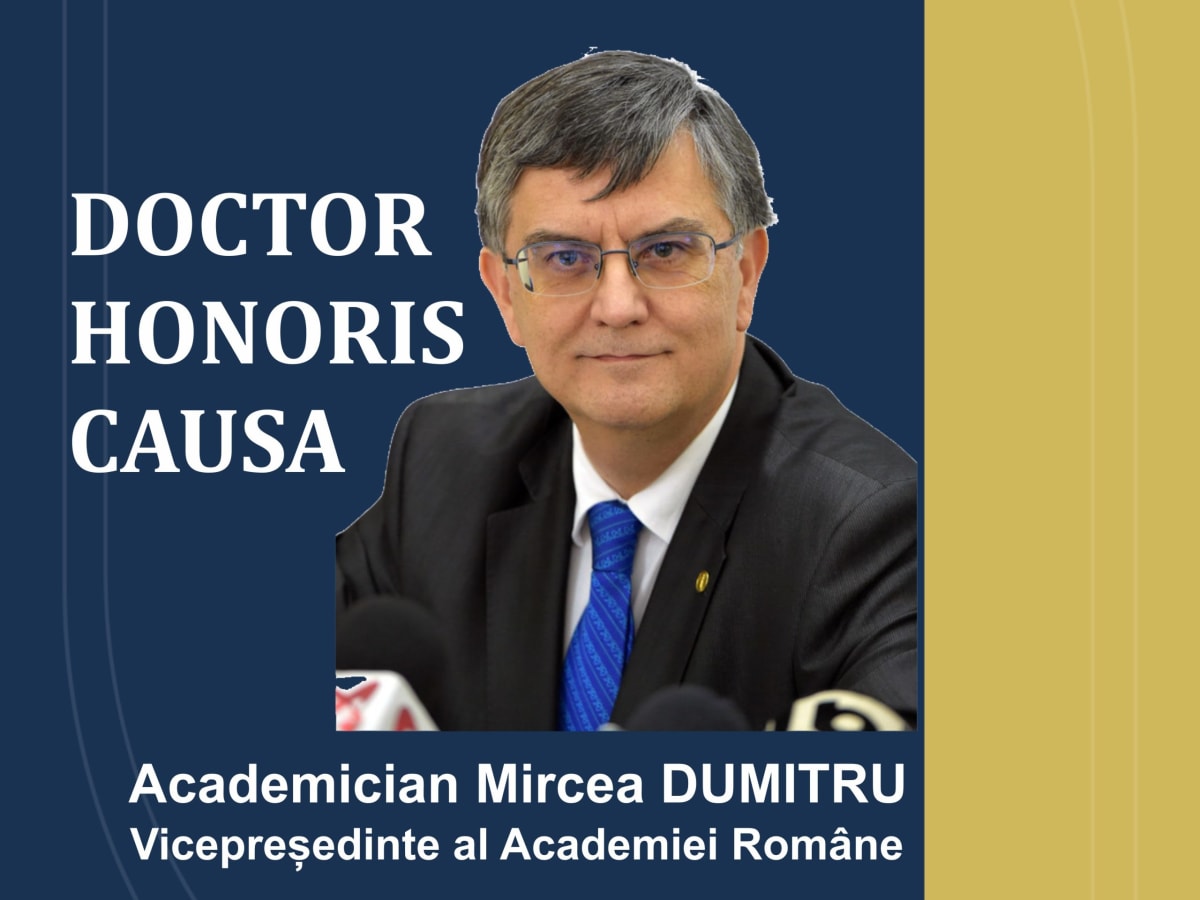 Ceremonie de acordare a titlului Doctor Honoris Causa la Universitatea Dunărea de Jos Galați