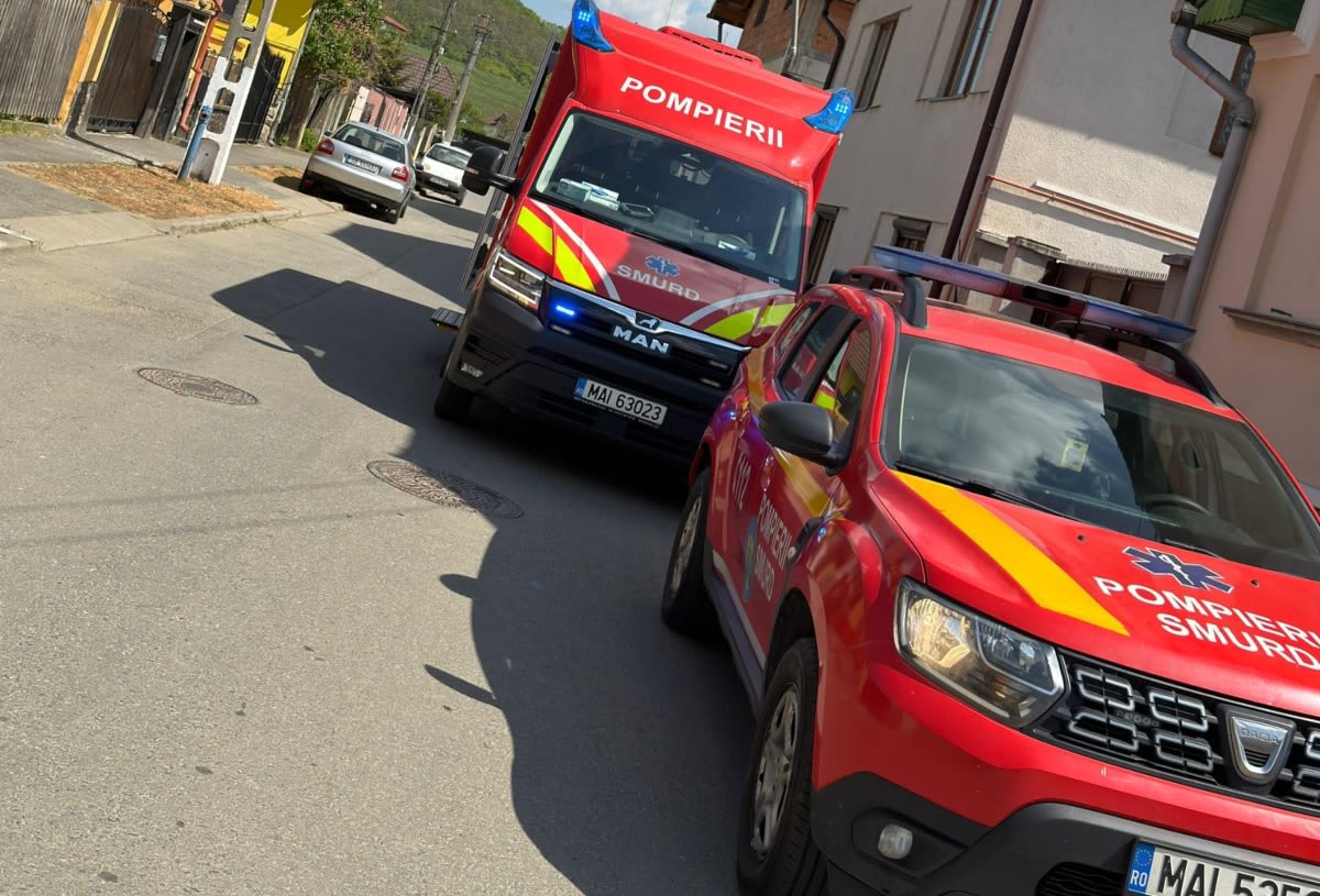 Accident pe DN 1 la Veștem Accident pe DN 1 la Veștem