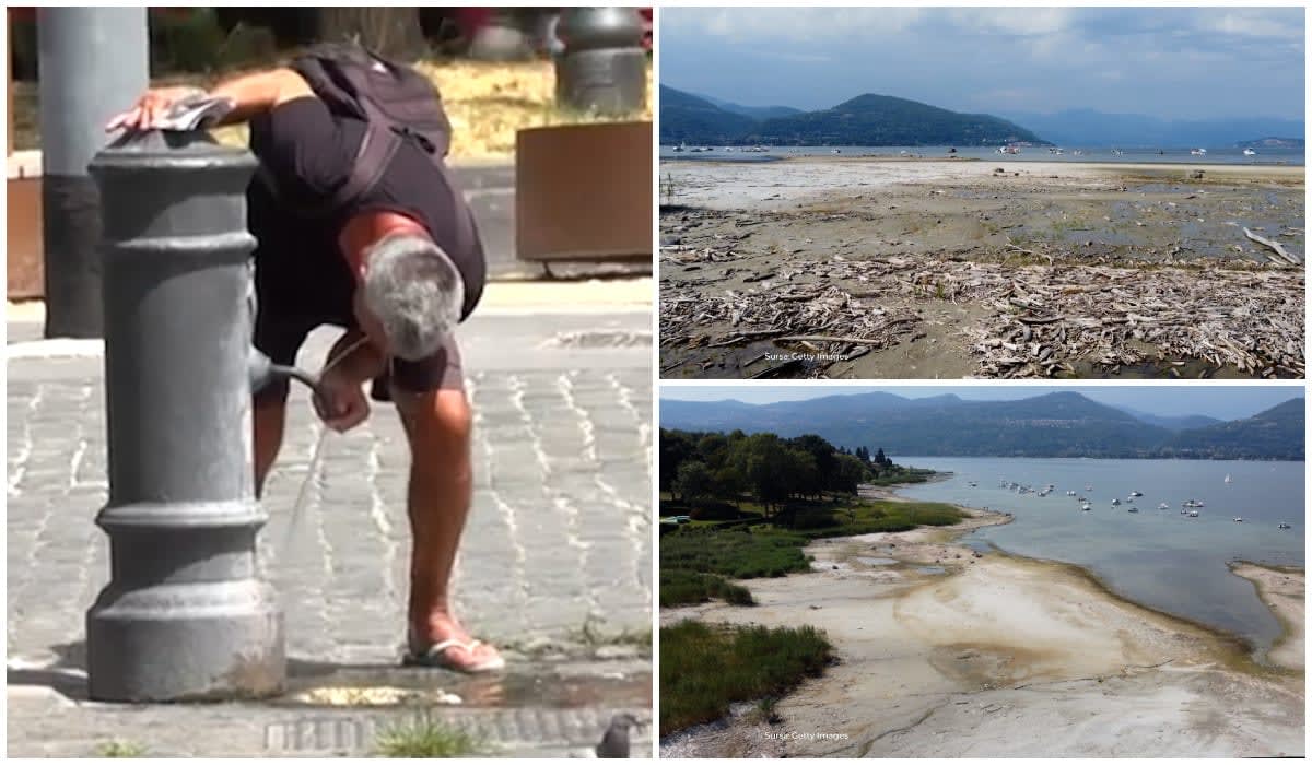 8 țări europene sub cod roșu de caniculă, temperaturi record în Italia și Austria