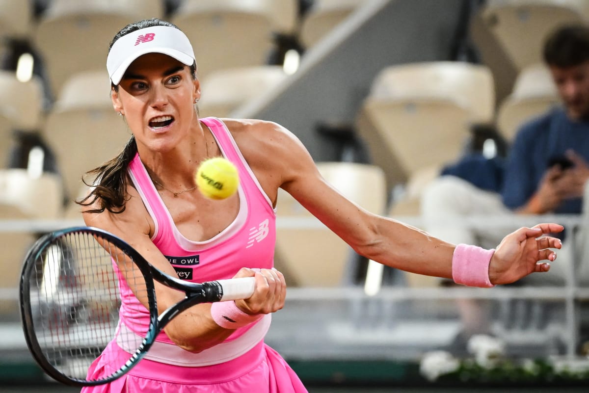 Sorana Cîrstea în meci de tenis la US Open