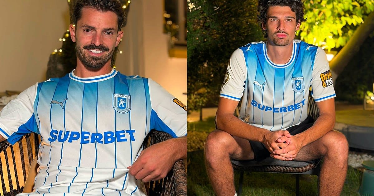 Jucători transferați Universitatea Craiova, Joao Lameira și Baptiste Roux