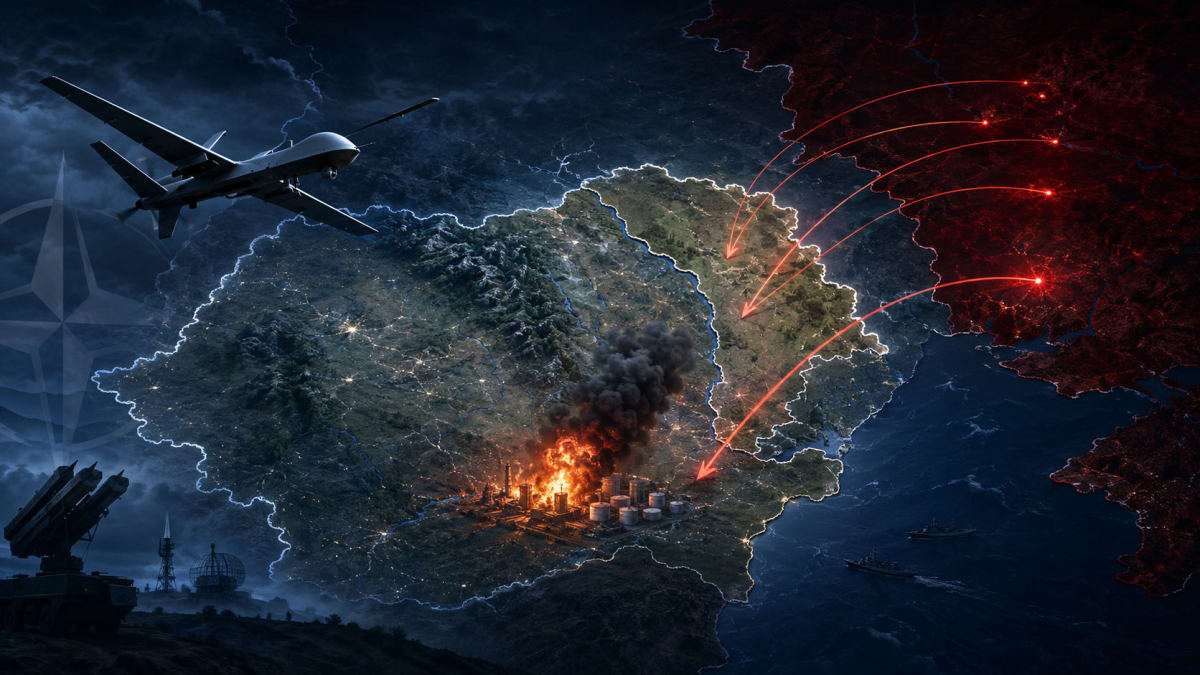 simulare exercițiu militar NATO în SUA, drone și forțe militare