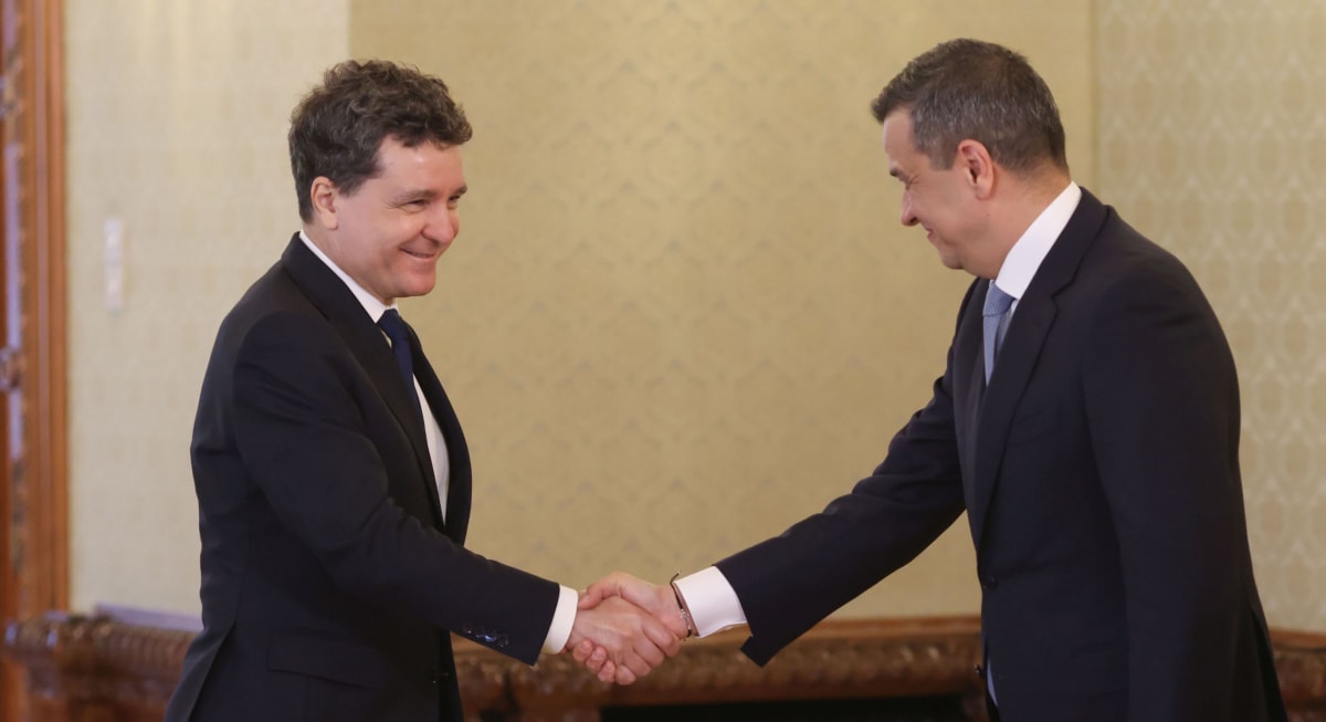 sediu guvern, lideri politici în discuție