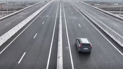 Nod rutier Bacău Nord, autostradă în construcție