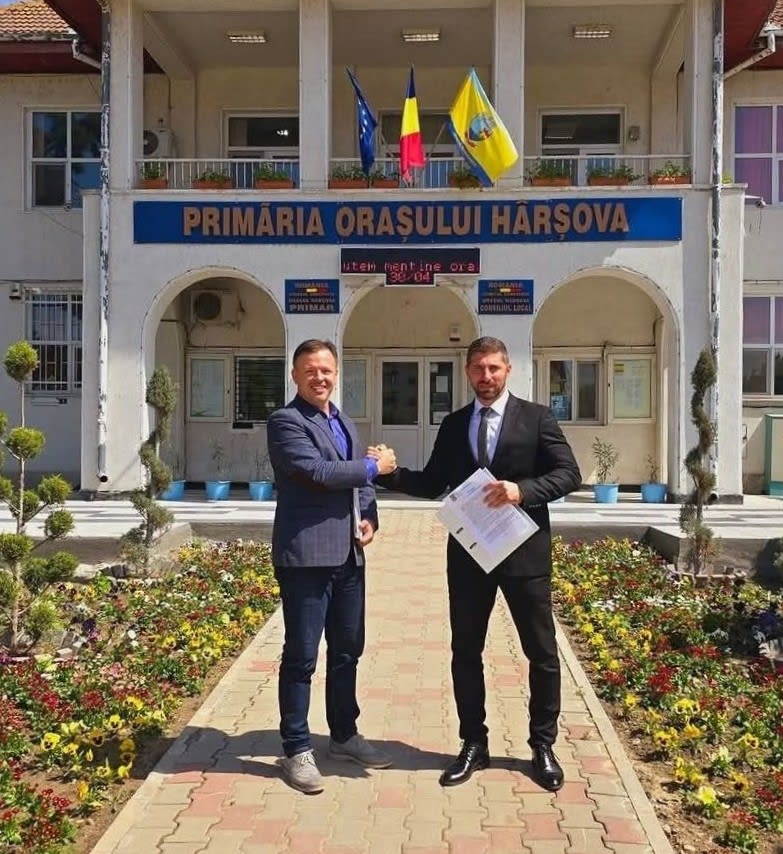 Alexandru Chivu, noul viceprimar al Hârșovei, în timpul ședinței Alexandru Chivu, noul viceprimar al Hârșovei, în timpul ședinței