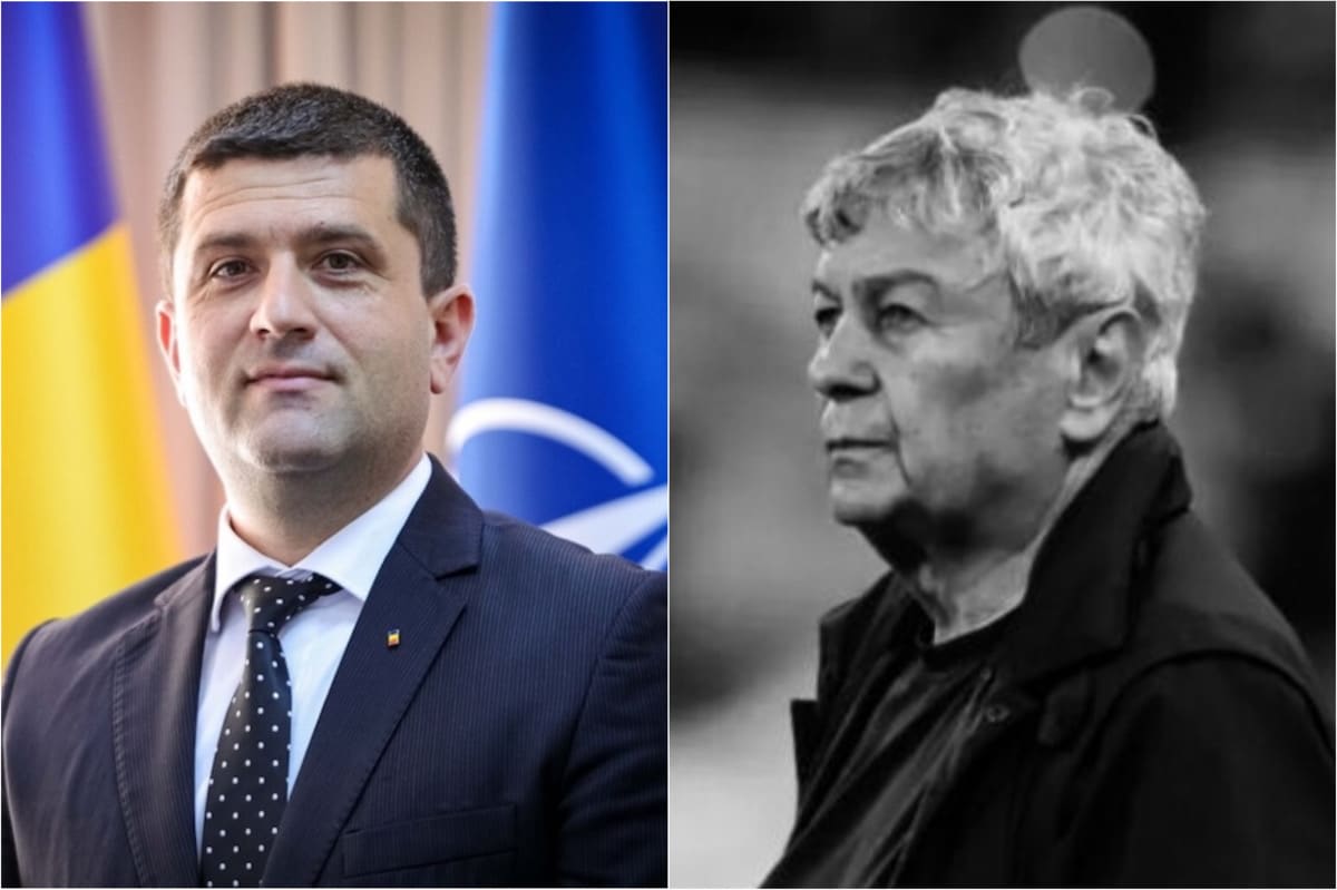 Aeronava TAROM denumită în onoarea lui Mircea Lucescu pe aeroportul Otopeni