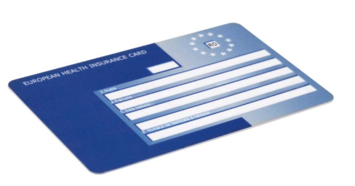 document Card European de Sănătate și poliță de asigurare document Card European de Sănătate și poliță de asigurare