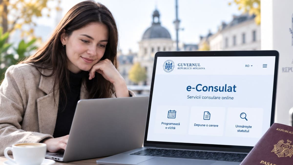 Guvernul a aprobat sistemul online e-Consulat pentru moldovenii din diaspora