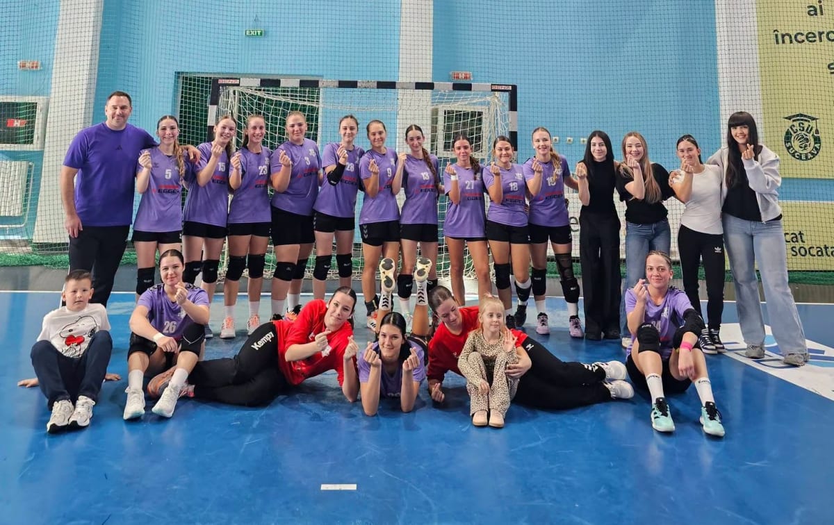 Echipele de handbal feminin ale LPS Suceava au câștigat toate meciurile din weekend