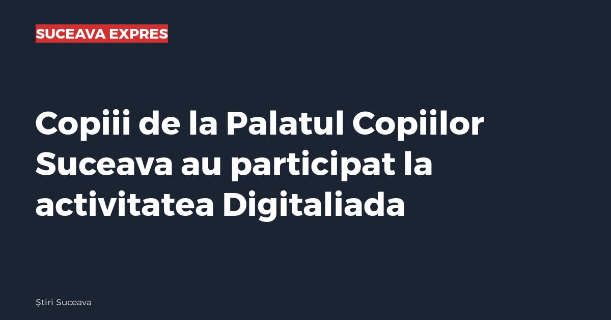 Imagine cu caracter ilustrativ