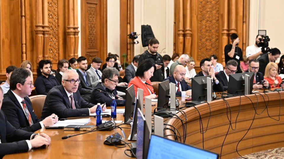 Parlamentari în timpul audierilor pentru ministrul Justiției