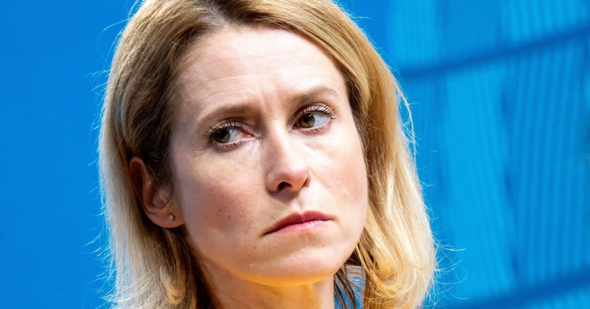 Kaja Kallas în discurs în Parlamentul European