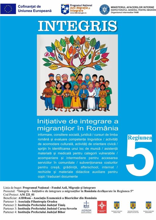 sediul Prefecturii Bihor, eveniment oficial, oameni în discuție