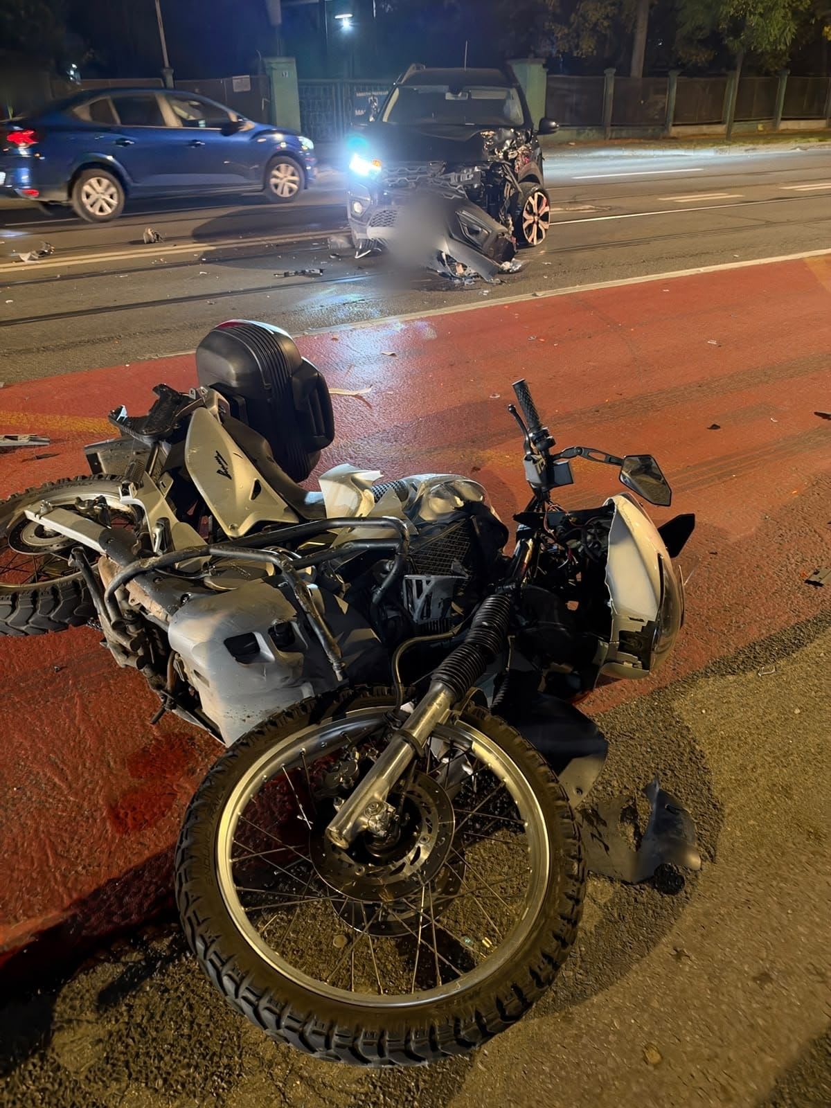 Echipajul Detașamentului 1 Cluj-Napoca a intervenit la un accident pe Bulevardul Muncii