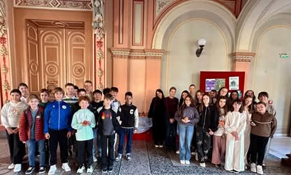 Expoziție de dovlecei realizată de elevi