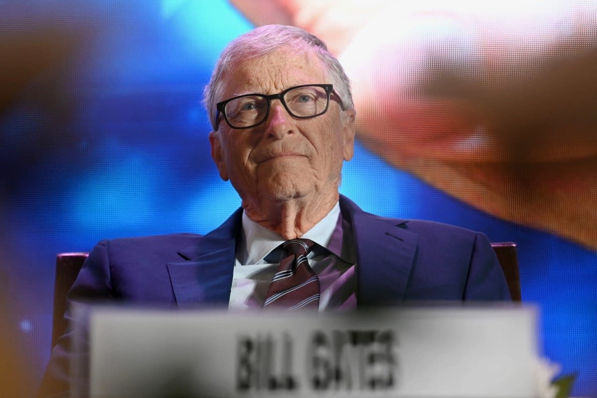 Bill Gates la un eveniment în India