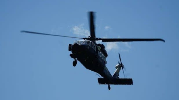 elicopter Poliție supraveghere trafic