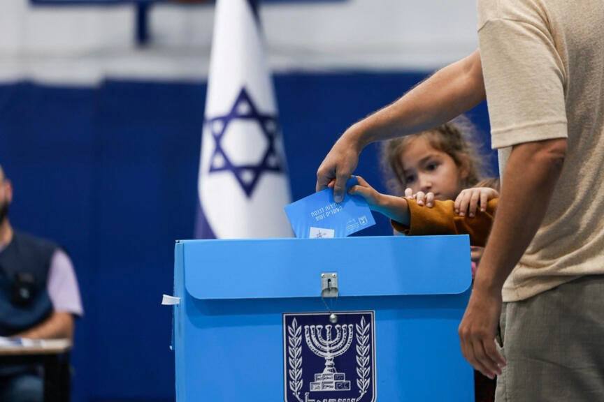 Cetățeni israelieni la vot