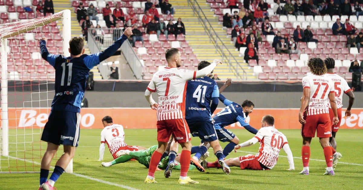 UTA Arad a terminat la egalitate cu FC Botoșani, scor 2-2, în Cupa României