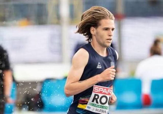 Mititelu Damian Didier la competiție de atletism