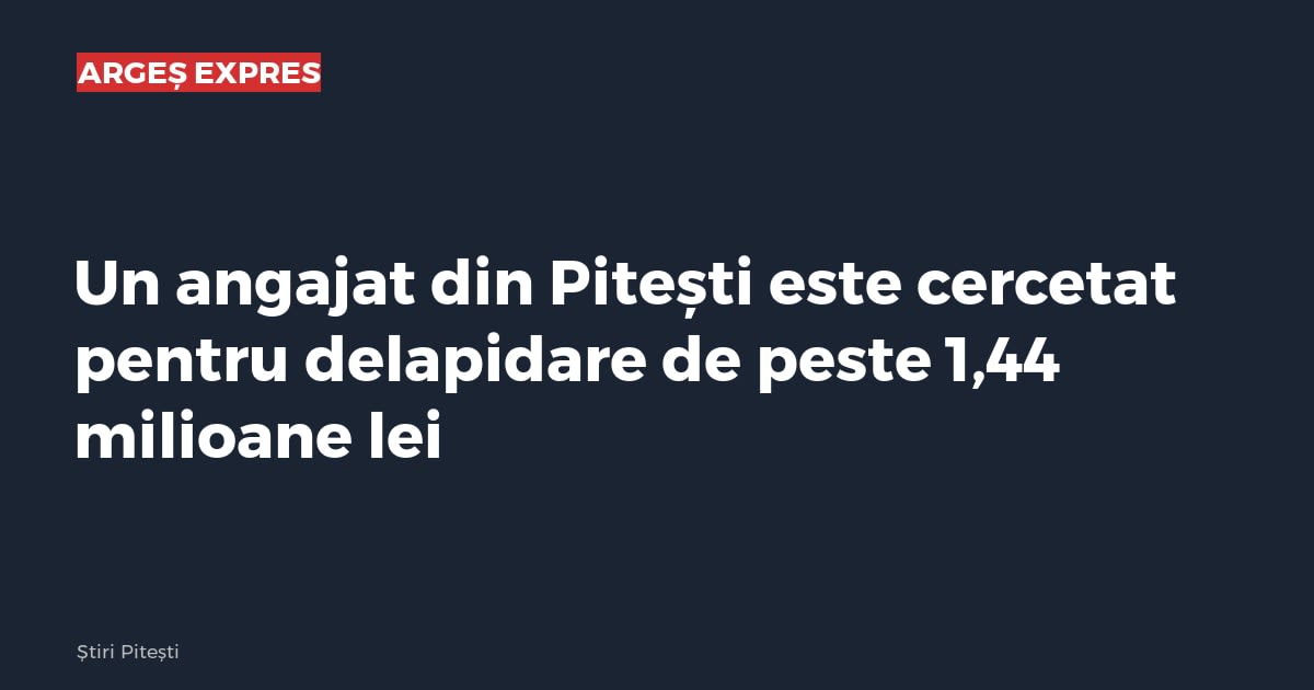 Imagine cu caracter ilustrativ