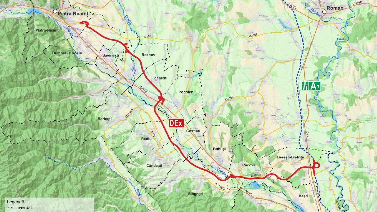 Drumul Expres Bacău - Piatra Neamț Drumul Expres Bacău - Piatra Neamț