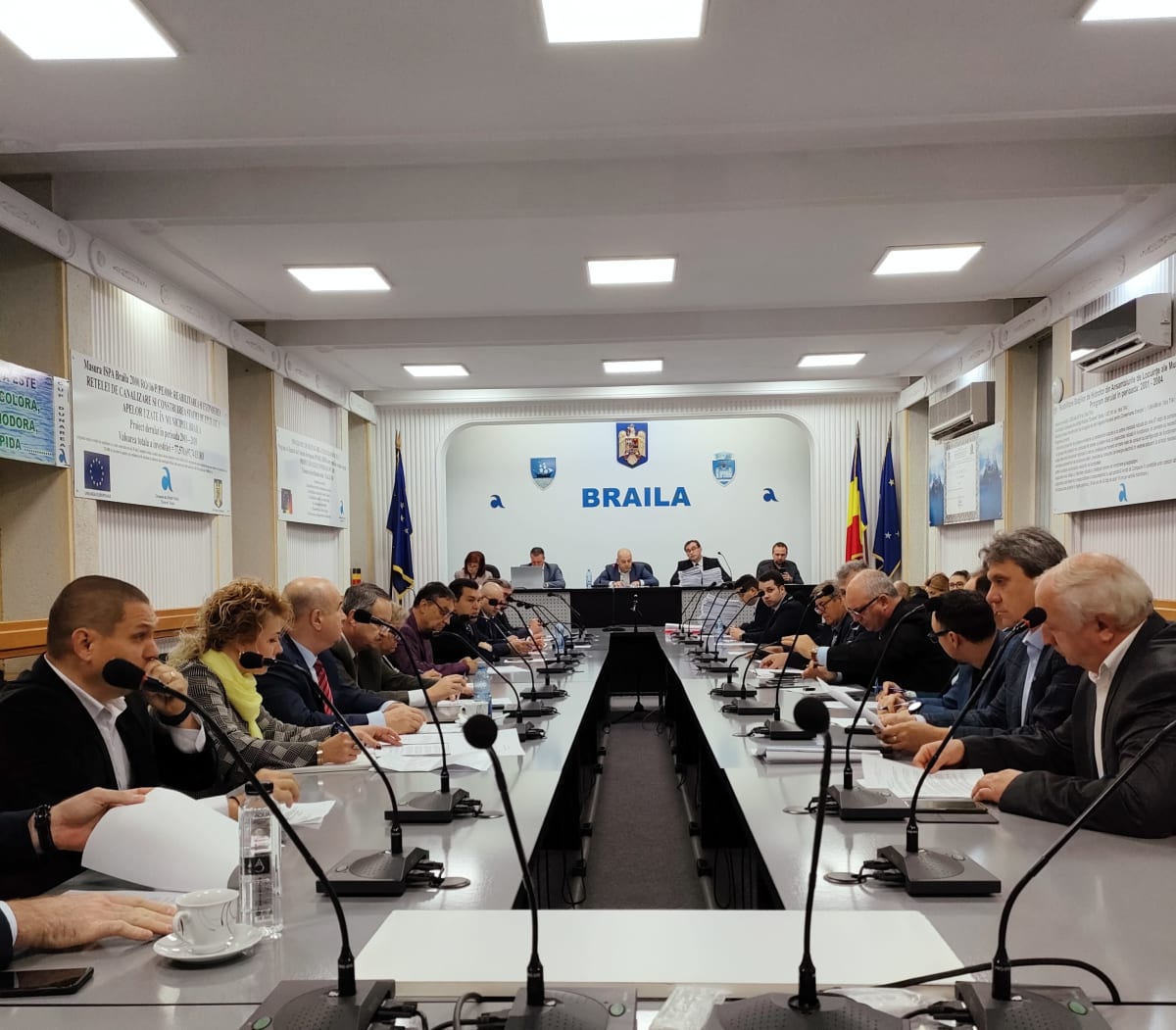 Consiliul Local Brăila în ședință