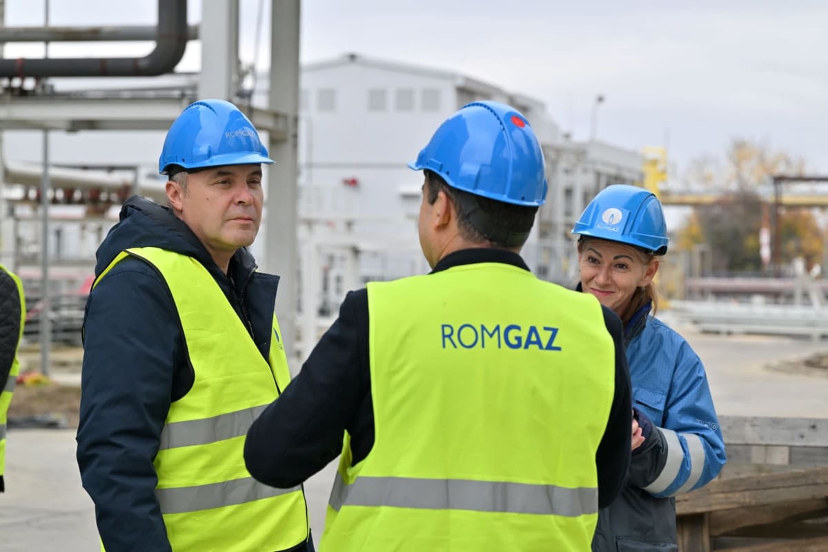 Centrala Termoelectrică Iernut în construcție