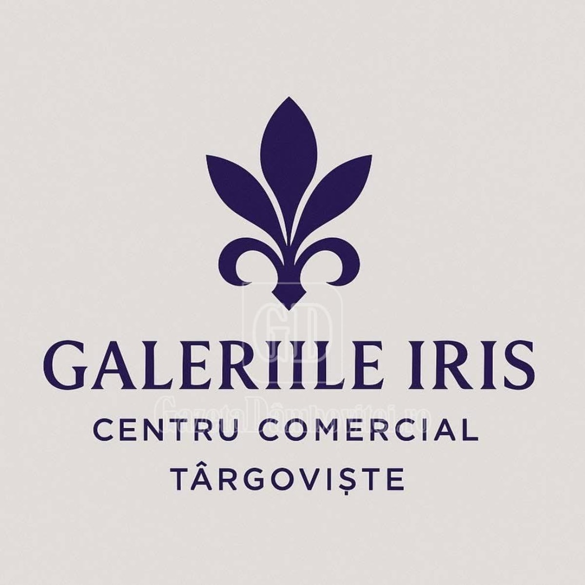 Exteriorul centrului comercial Galeriile Iris din Târgoviște