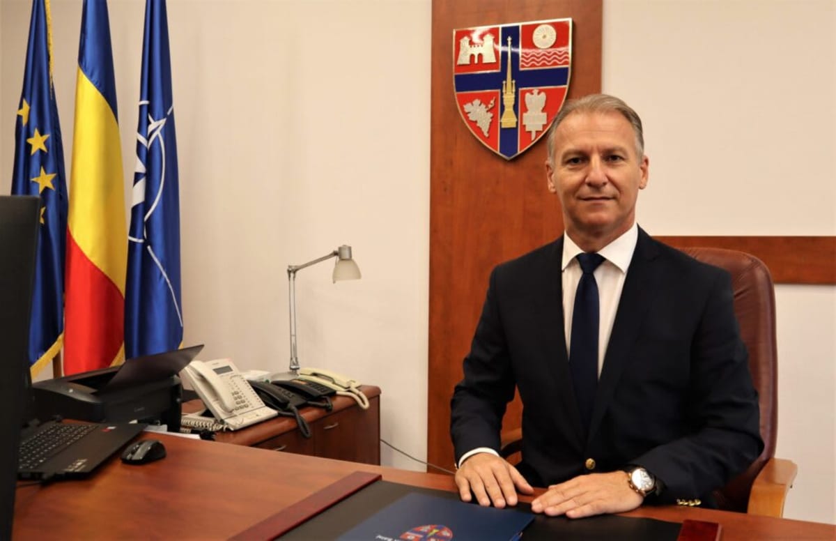 Președintele CJ Sălaj Dinu Iancu-Sălăjanu în sala de judecată