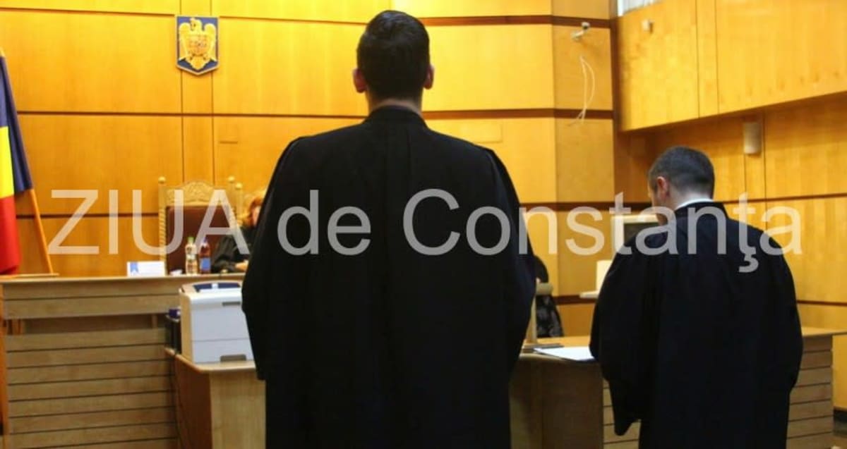 Sala de judecată a Curții de Apel Constanța în timpul unui proces Sala de judecată a Curții de Apel Constanța în timpul unui proces