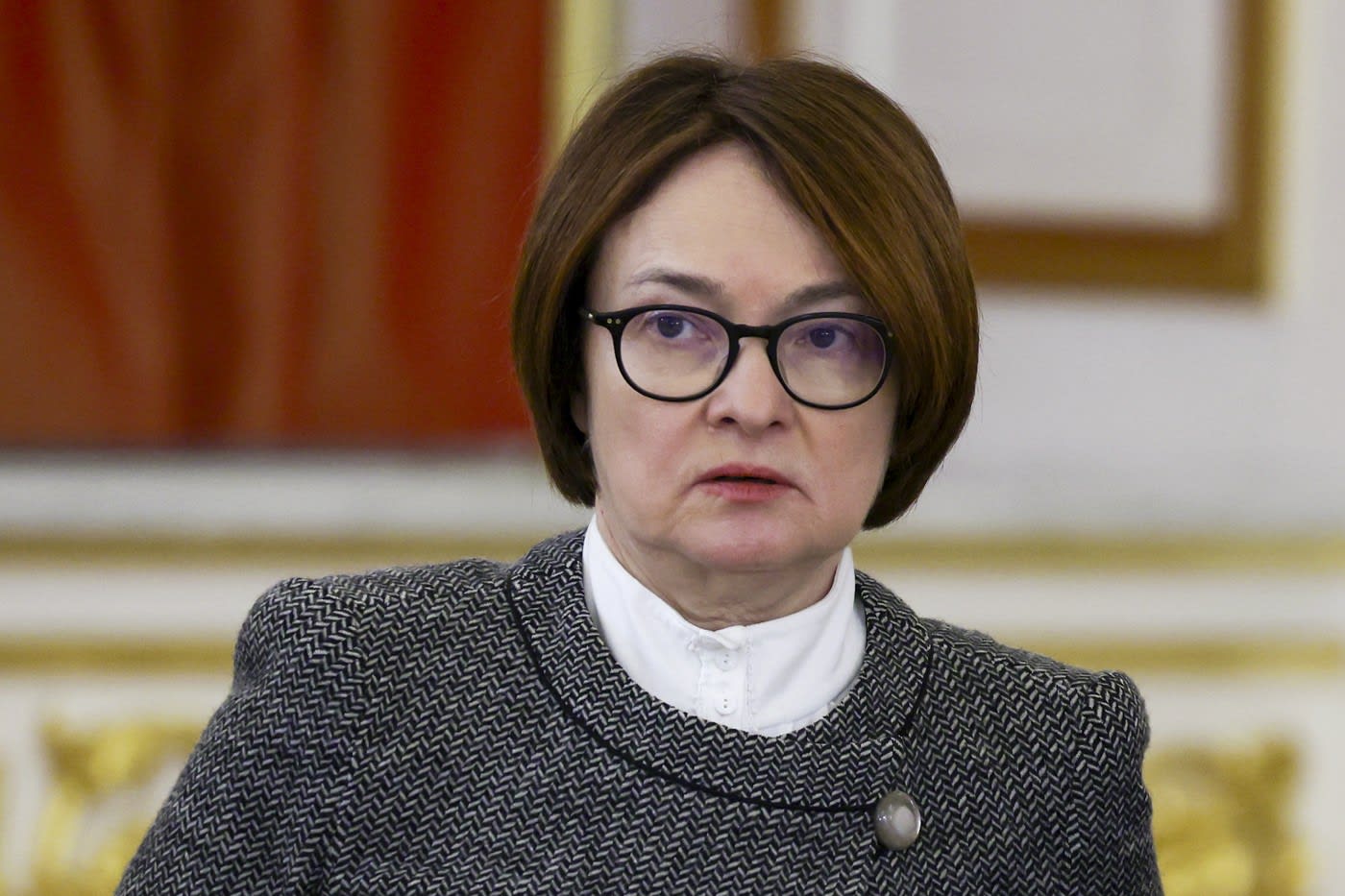 Elvira Nabiullina absentă la forumul economic din Rusia