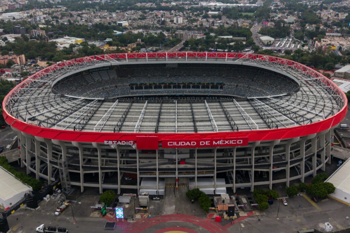 Stadionul Estadio Azteca din Mexico City pregătit pentru meciul de deschidere CM 2026