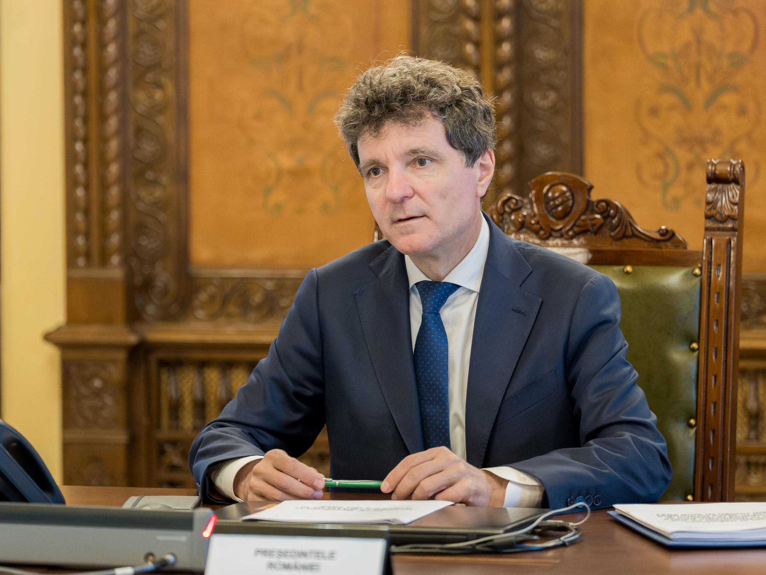 Nicușor Dan în ședința CSAT, discuții despre NATO și securitate Nicușor Dan în ședința CSAT, discuții despre NATO și securitate