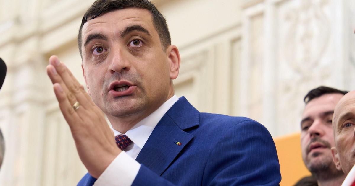 George Simion și Nicușor Dan în discuție politică
