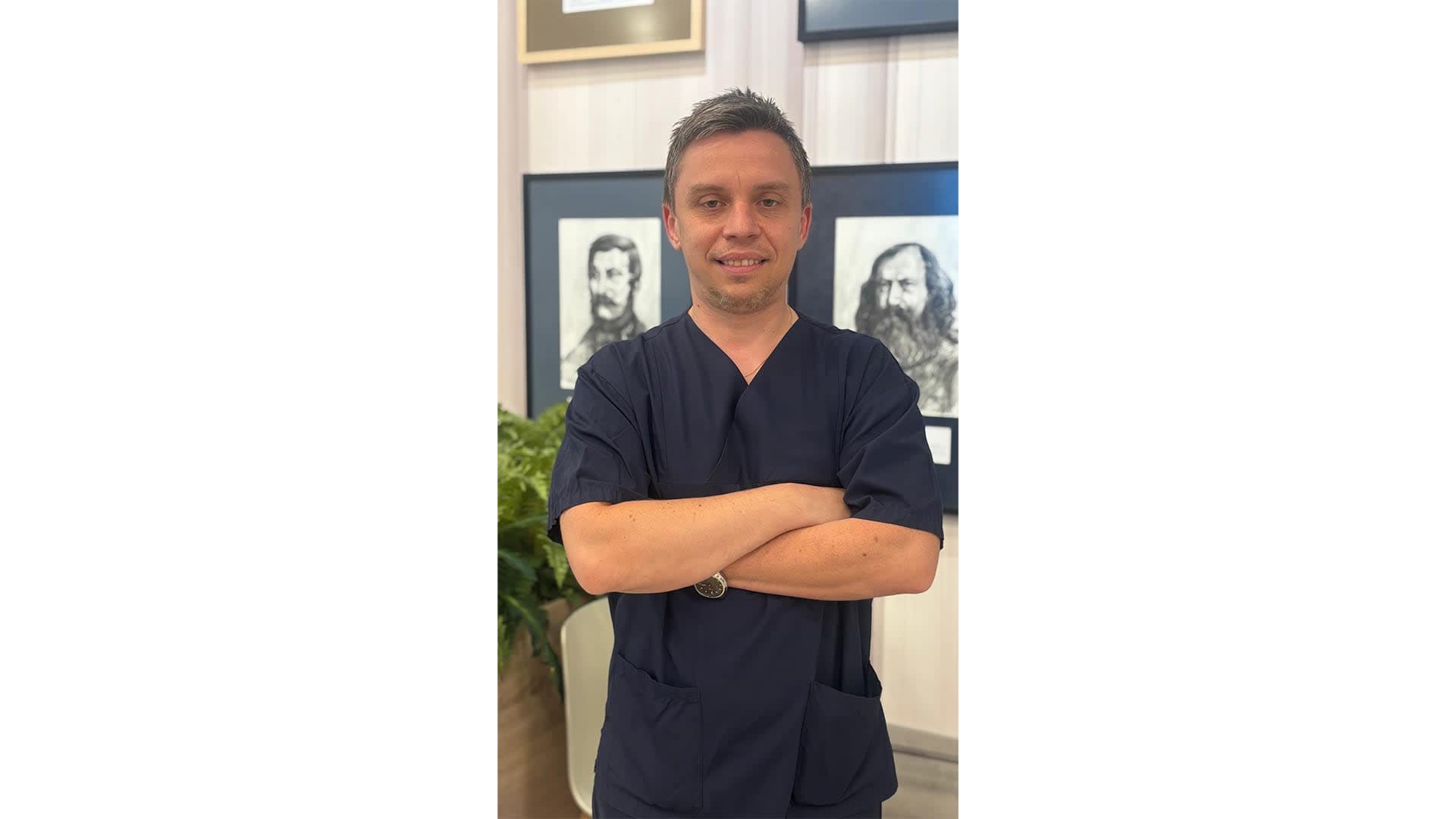 Medic radiolog realizează RMN cardiac pacienților în spitalul MedLife Timișoara