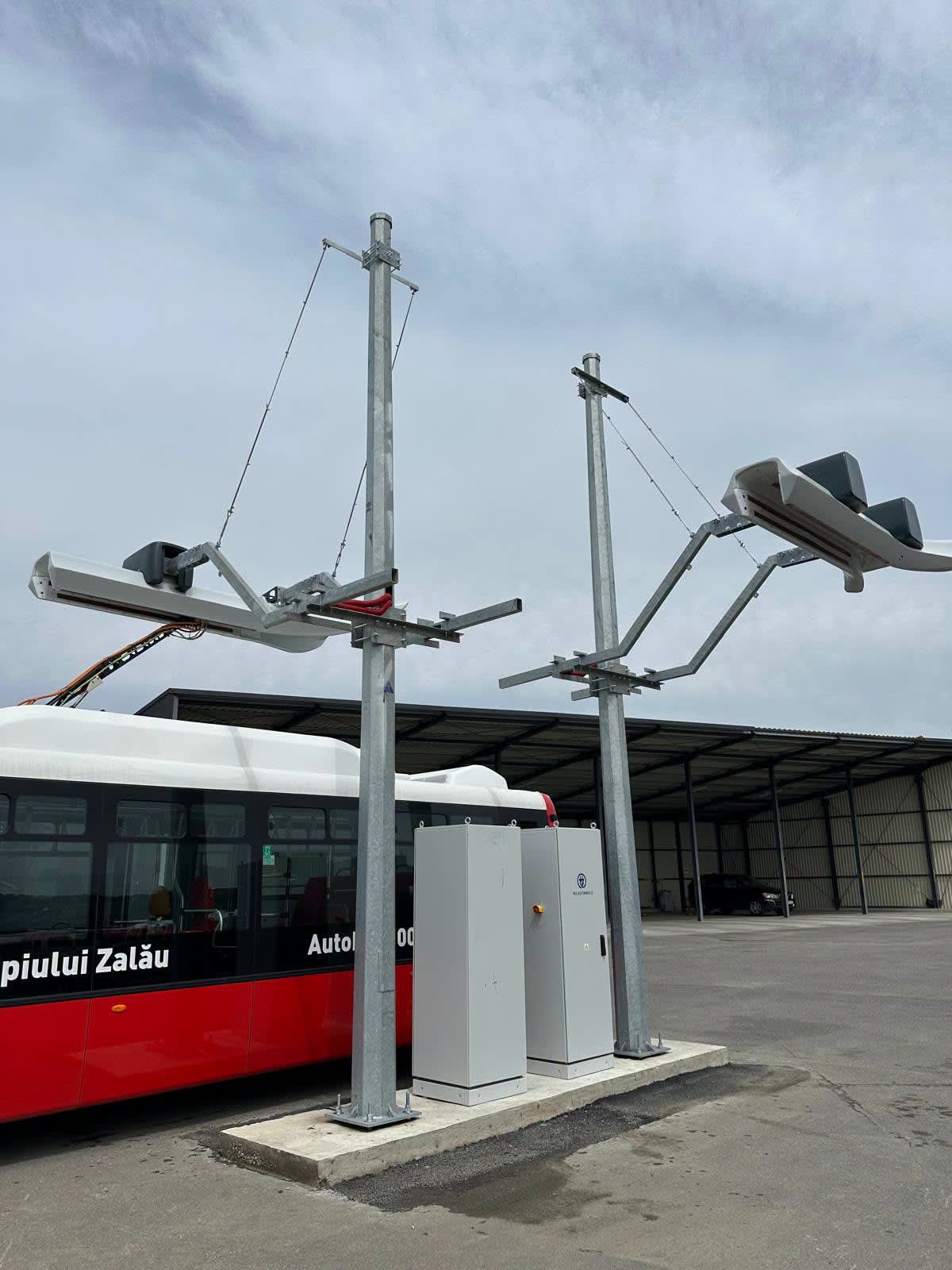 Stații de încărcare pentru autobuze electrice în Zalău Stații de încărcare pentru autobuze electrice în Zalău