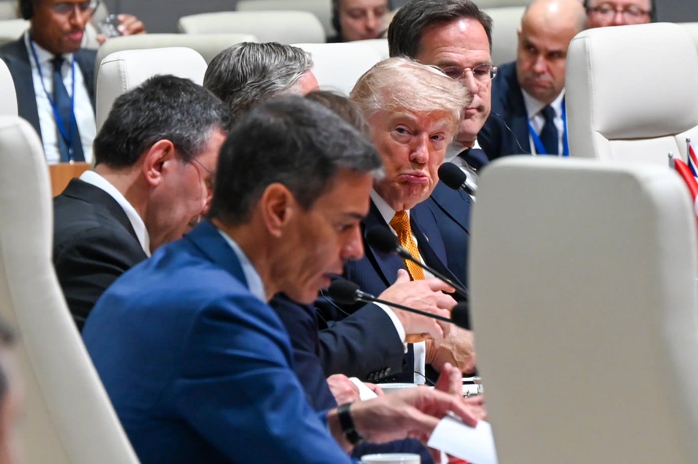 Donald Trump la summitul NATO